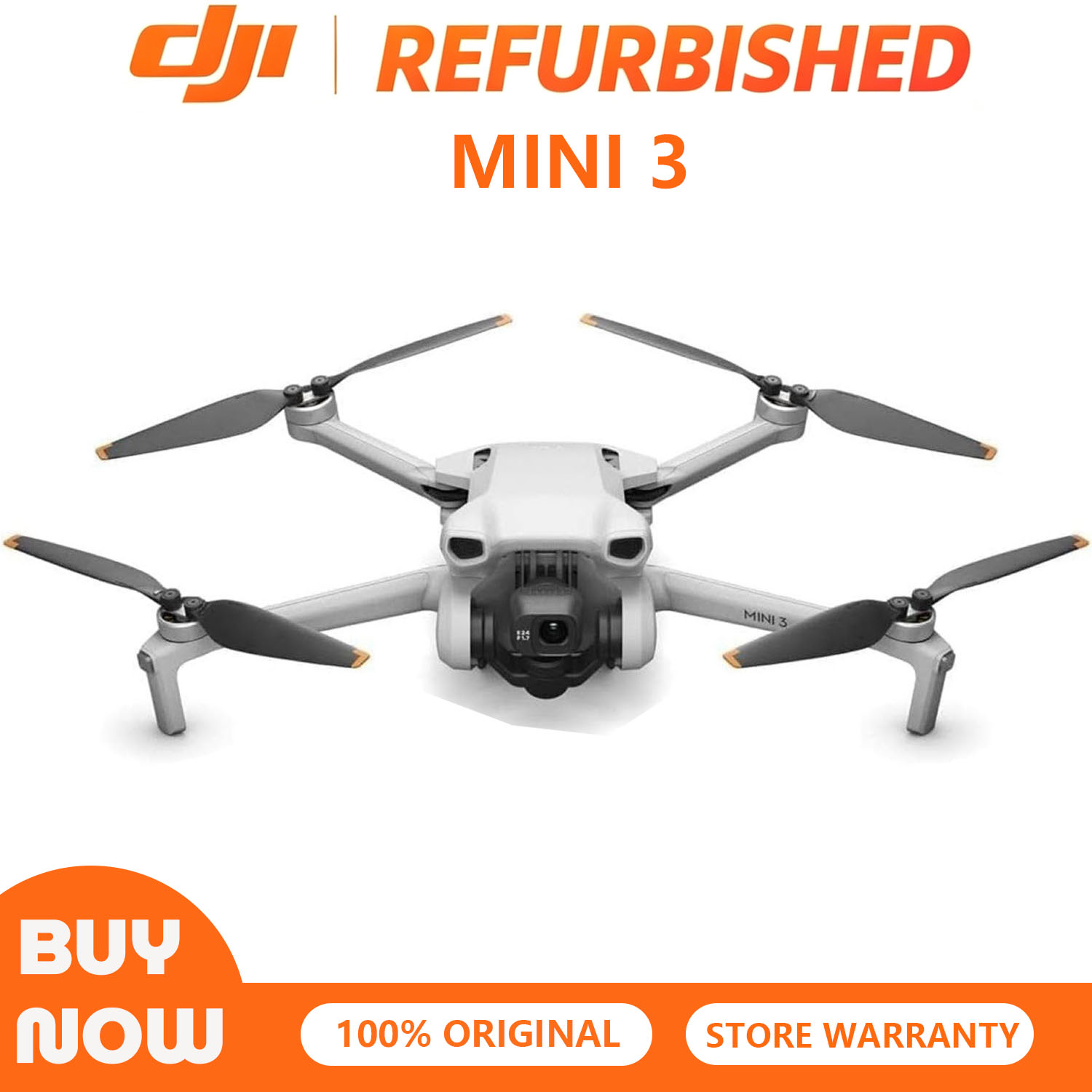 Drone Video Production - DJI Mini 3、3軸機械式ジンバル搭載ミニカメラドローン | 4K HDRビデオ、38分の飛行時間、最大32800フィート（10km）のビデオ伝送、真の垂直撮影、GPS自動帰還