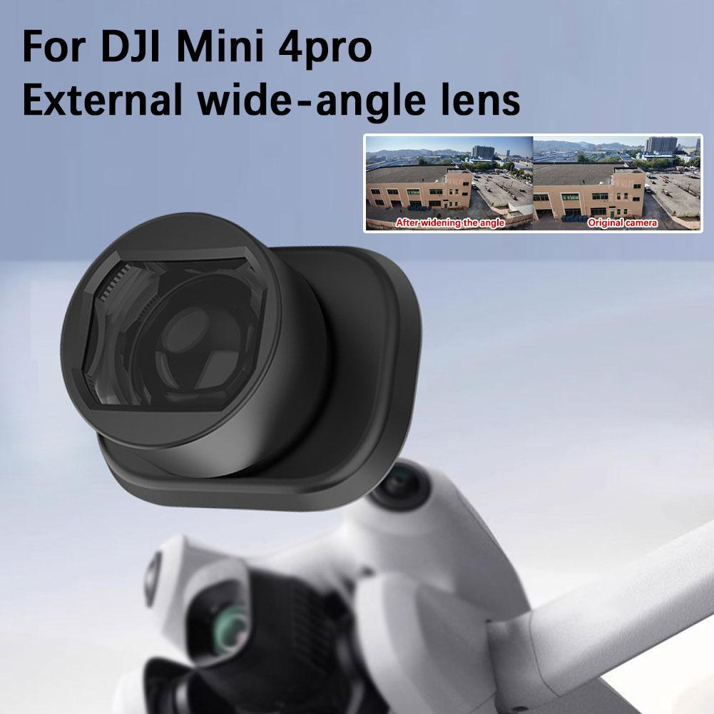 Drone Video Production - Dji mini 4 pro用広角レンズフィルター (専用) 、撮影範囲25%