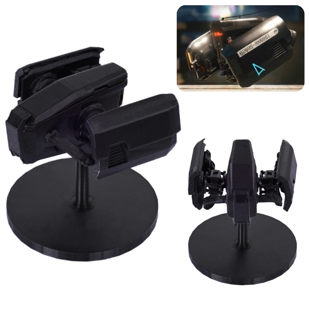 Drone 3D Modeling - 3Dプリント製グリフィン ドローン ミニスタチュー モデル スタンド付き ホームデスクトップ装飾品