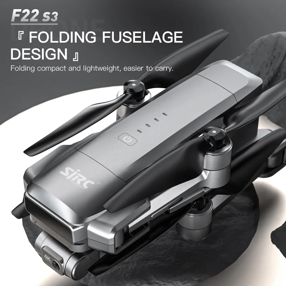 Drone Mapping - SJRC F22 S3 pro 折りたたみ式RCクアッドコプター 子供向け