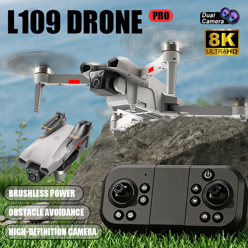 Drone Cinematic - 新型ホットL017プロドローン ブラシレス 3Dロール 360 ° 折りたたみ式クアッドコプター
