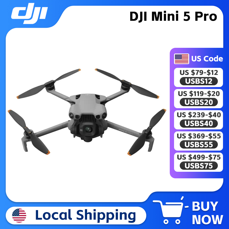 Drone Video Production - DJI Mini 5 Pro 1インチ大型CMOSカメラ 夜景撮影
