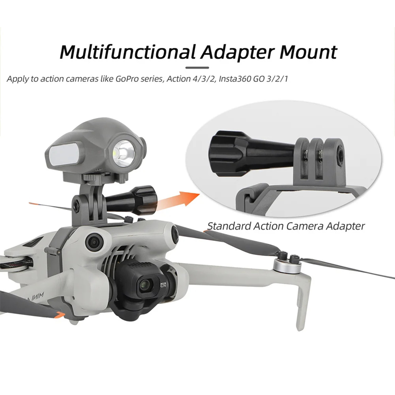 スポーツカメラブラケット GoPro/insta360 GO - Dji Drone Mini 4 Pro のレビューと価格