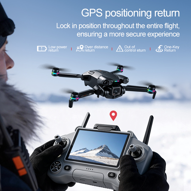 新型K900 MAX GPSドローン、4Kプロフェッショナル - Drone Multispectral のレビューと価格