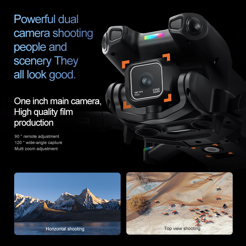 新型K900 MAX GPSドローン、4Kプロフェッショナル - Drone Multispectral のレビューと価格
