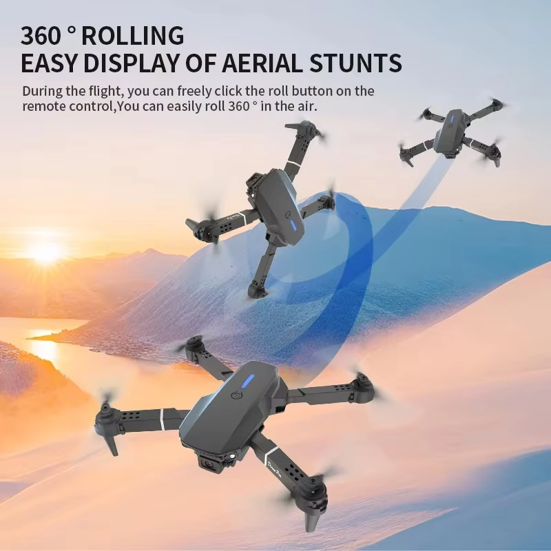 2026年新型オリジナルE88 Air、スクリーン制御照明付 - Drone Video Production のレビューと価格