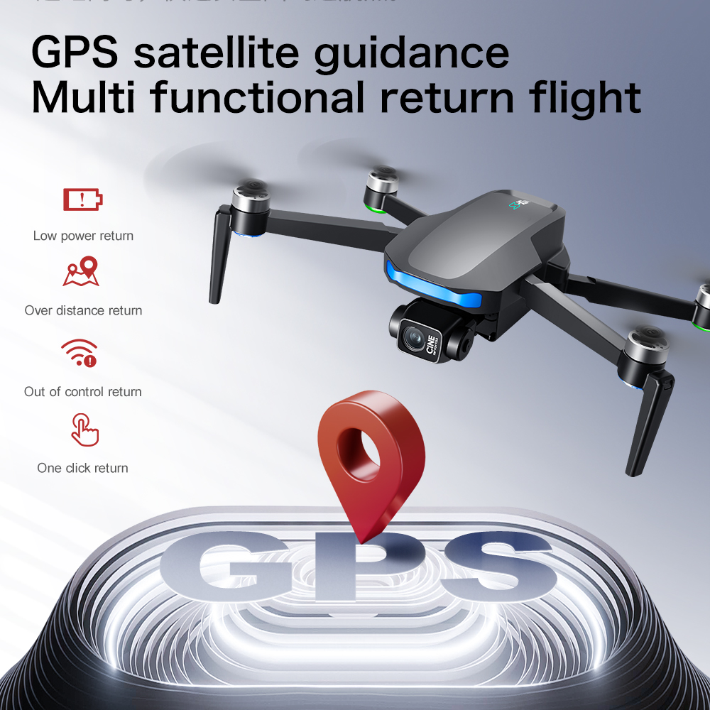 新型S-X1 MAXドローン GPS 8Kプロフェッショナル - Drone Cinematic のレビューと価格