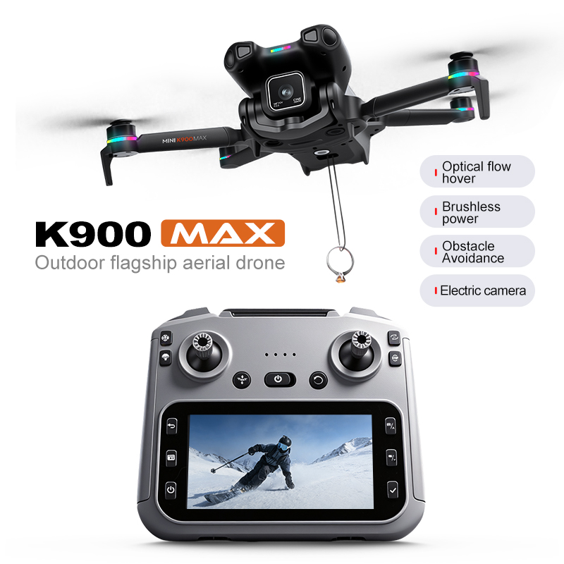 新型K900 MAX GPSドローン カメラ搭載 釣り用 エ - Drone Multispectral のレビューと価格